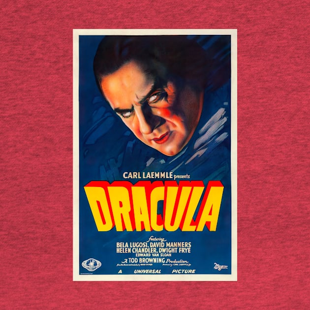 Bela Lugosi as Count Dracula Movie Poster by xposedbydesign